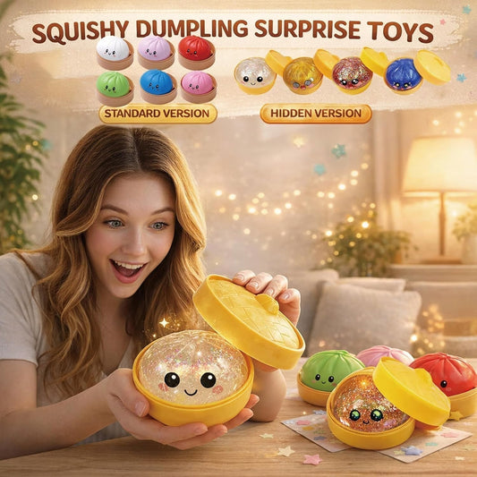 DumpliPop – Glitzer-Dumpling-Squishy-Blindbox