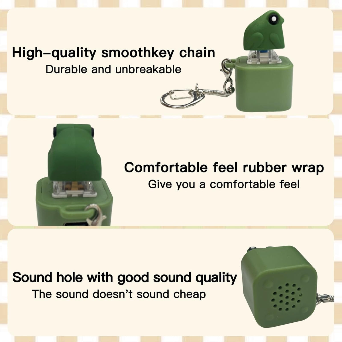 CroakBuddy – Juguete Fidget Rana Croante