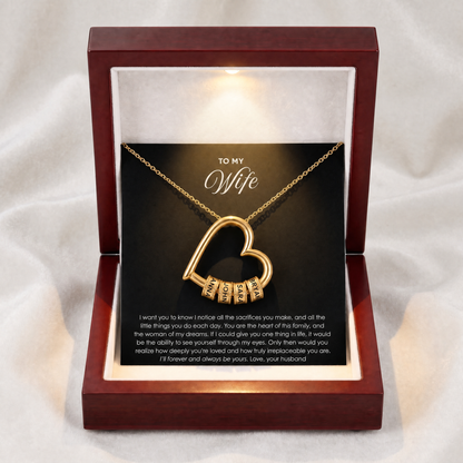 HeartLegacy – Collar de Amor Familiar Personalizado