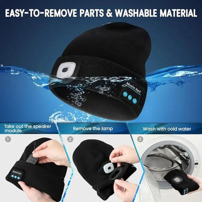 SmartWarm – Gorro Bluetooth unisex