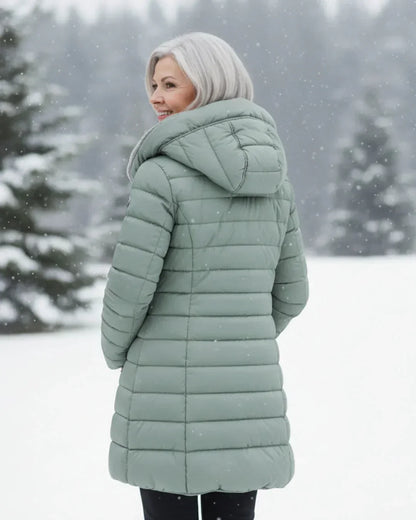Olivia™ – Isolierte Winterjacke mit Sherpa-Kapuze