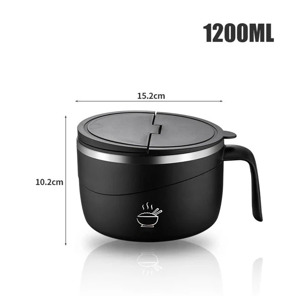 SteamCore – Tazón de Fideos de Acero Inoxidable