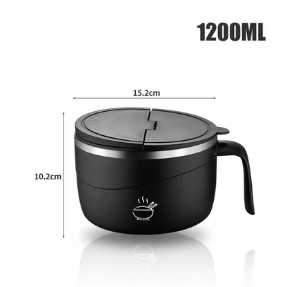 SteamCore – Tazón de Fideos de Acero Inoxidable