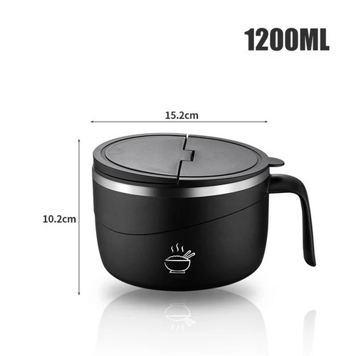 SteamCore – Tazón de Fideos de Acero Inoxidable