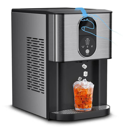 💥 Venta de Liquidación - Máquina para Hacer Hielo Nugget ❄️✨ Dispensador Automático de 20 kg/día 🧊