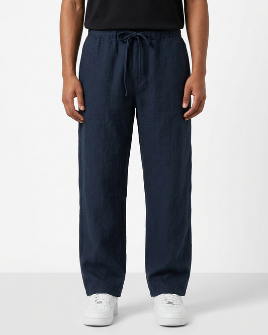 FlowEase — Pantalones Anchos con Cordón Elástico