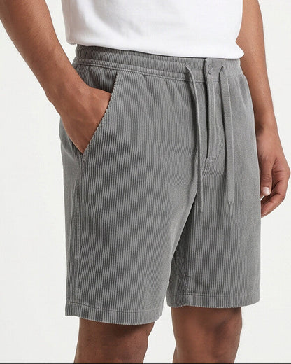 Ridgeline — Pantalones cortos cargo de pana para hombre