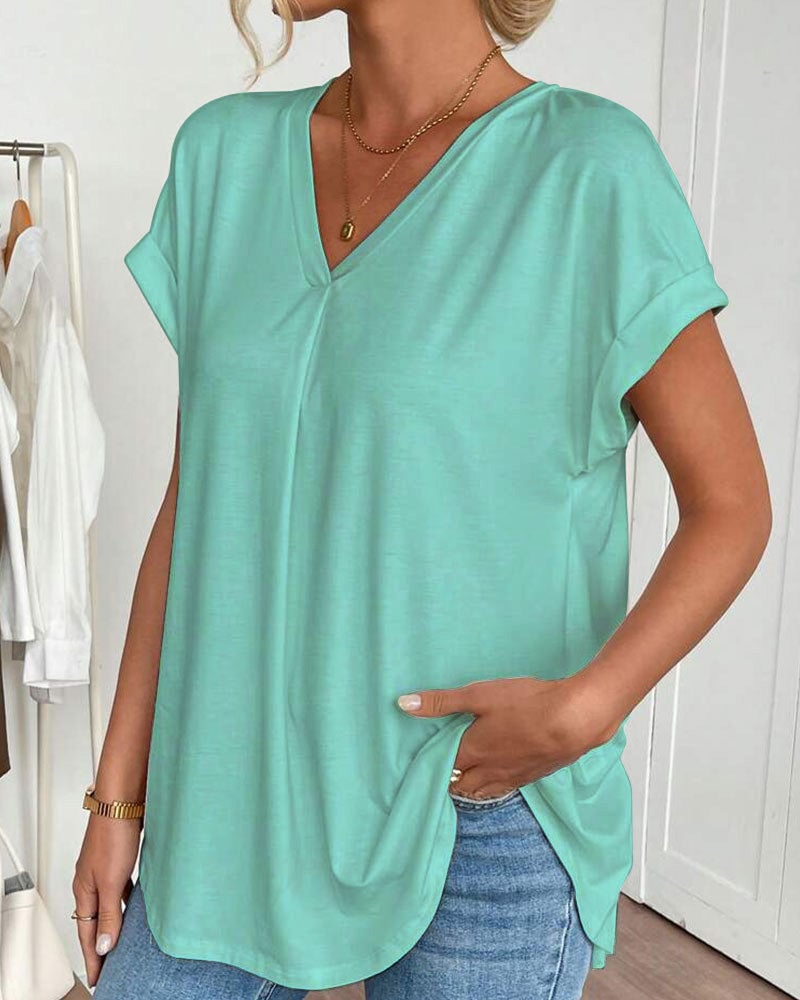 UrbanStitch V – Camiseta informal de patchwork