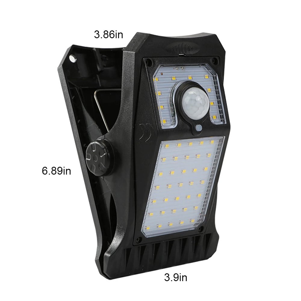 SunSense - Luces solares automáticas con sensor de movimiento para jardín