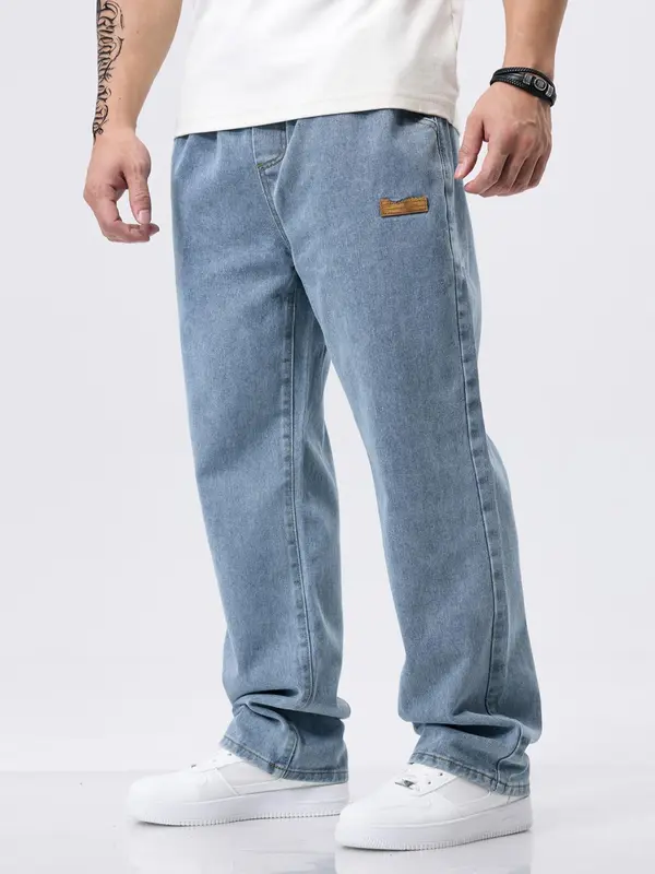 FlexCore – Moderne Denim-Hose mit Tunnelzug