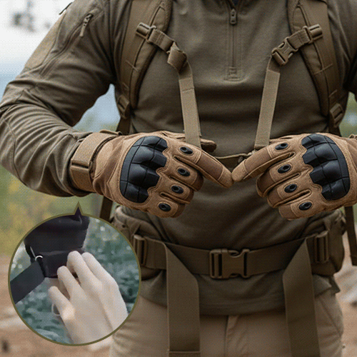 Guantes Tácticos de Agarre con Dedos Completos - IronClad Pro