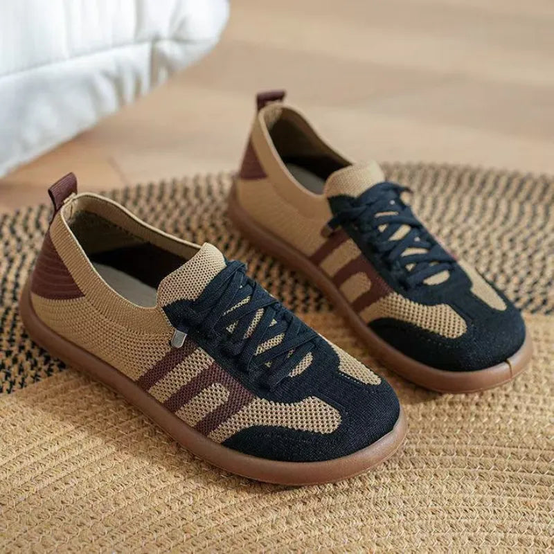 ErgoNova™ – Orthopädischer Damen-Sneaker mit atmungsaktivem Strickgewebe