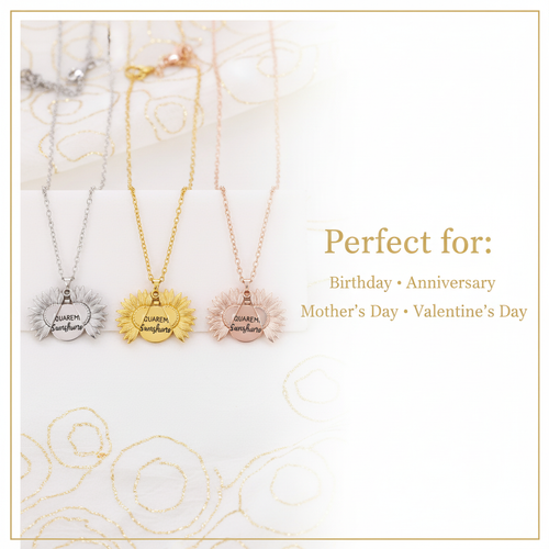 PureSun – Set de regalo de collar "You Are My Sunshine"