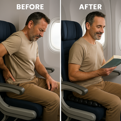 ComfortCore – Cojín de aire de viaje para mayor comodidad
