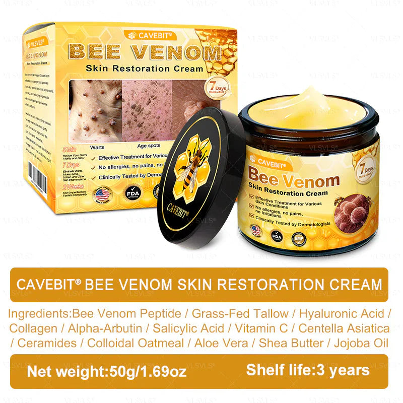 BeeLuxe – Crema facial reafirmante de veneno de abeja premium