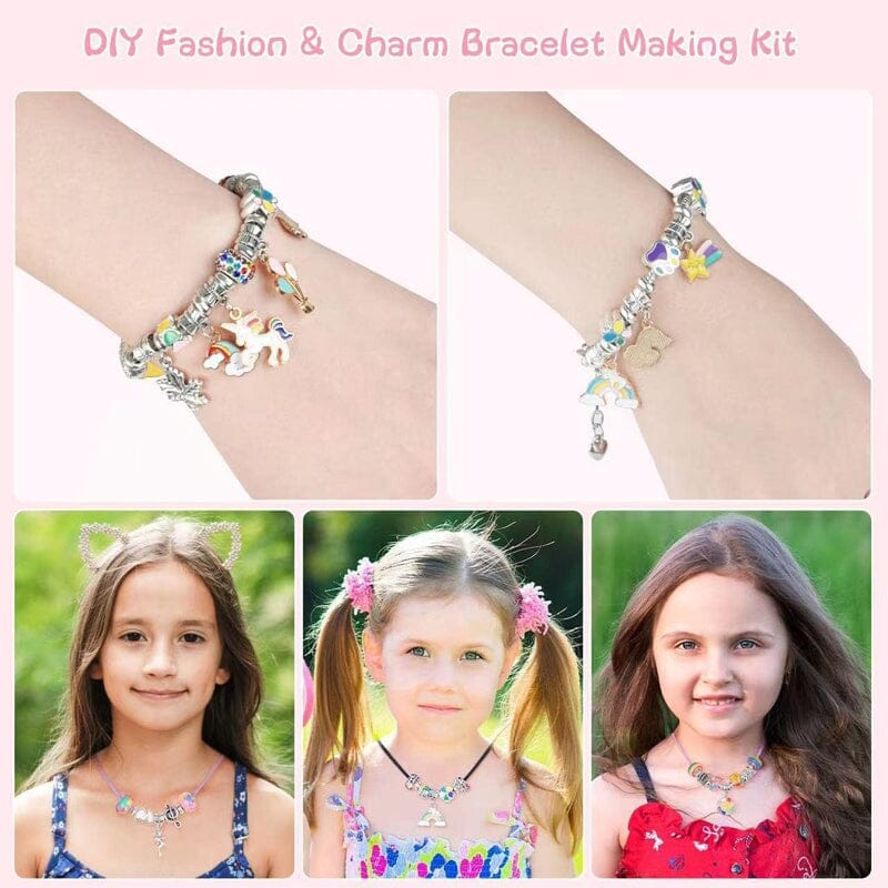Charmella – Bastelset für Mädchen-Charm-Armbänder