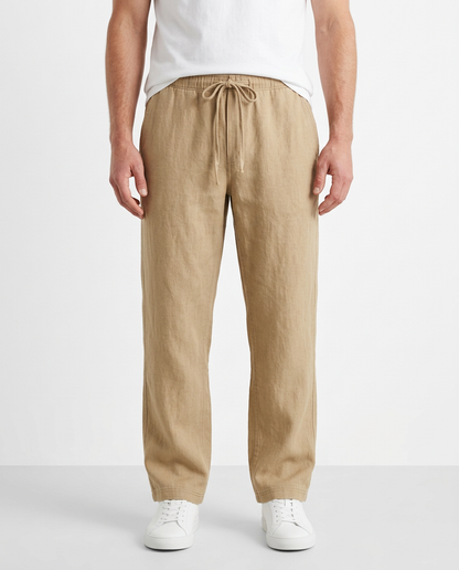 FlowEase — Pantalones Anchos con Cordón Elástico