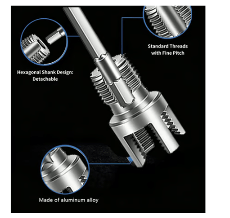 ThreadCraft – Herramienta para tuberías de alta resistencia