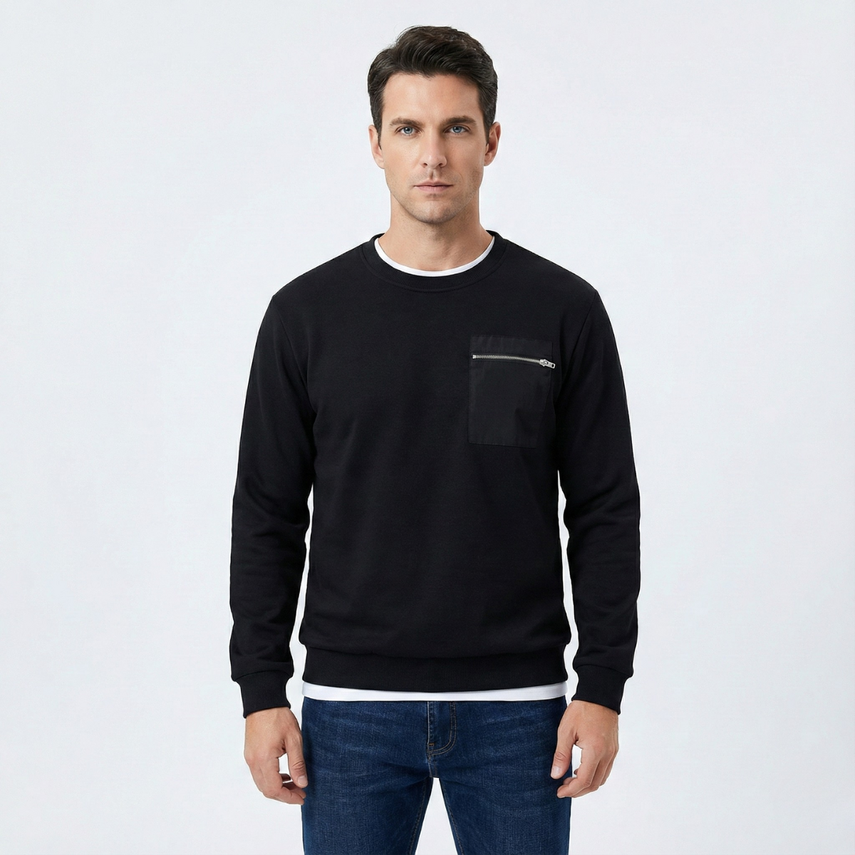 Skipper Rundhalspullover | ALEVITA
