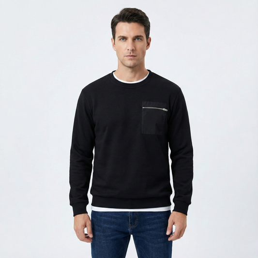 Skipper Rundhalspullover | ALEVITA