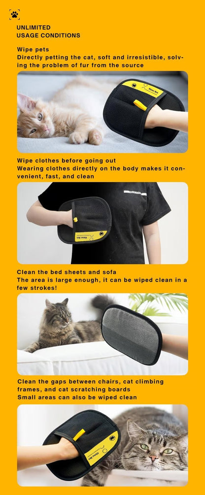 FluffBuster - Elektrostatische Tierhaarentfernung