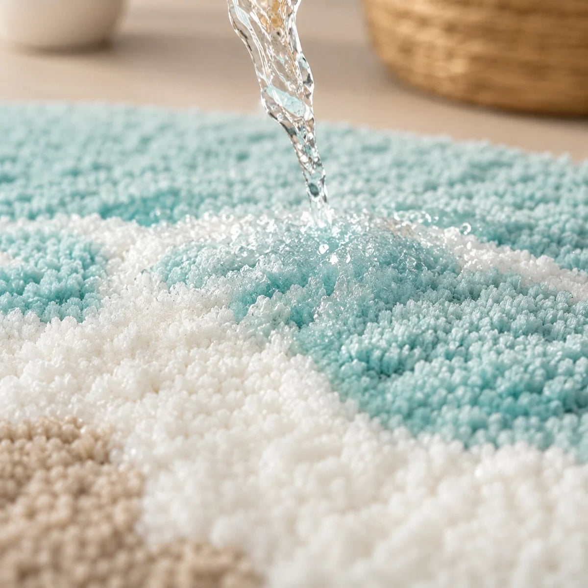 AquaCloud – Sofort trocknende Luxus-Badematte