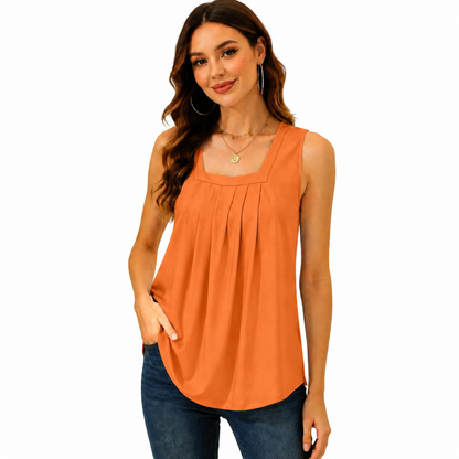LunaFit – Camiseta sin mangas ligera de verano