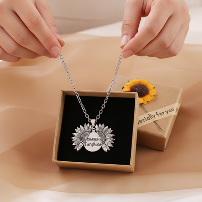 PureSun – Set de regalo de collar "You Are My Sunshine"