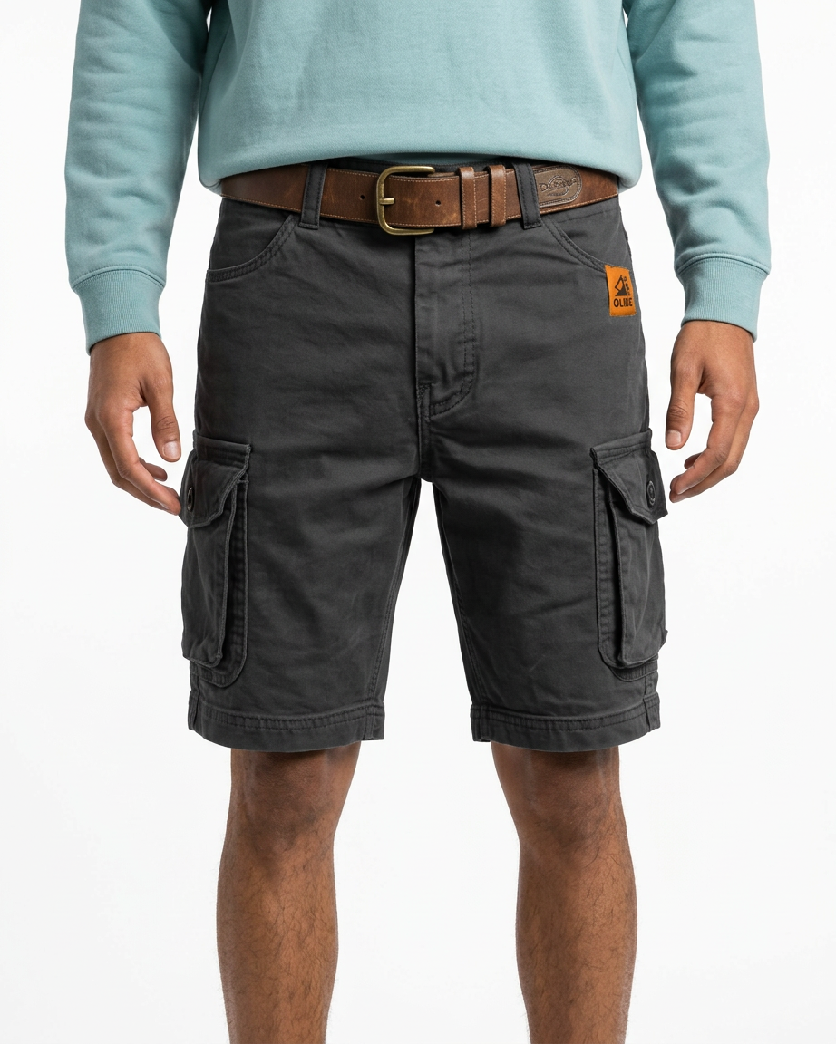 Trailmark — Pantalones cortos cargo de sarga reforzada