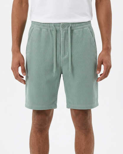 Ridgeline — Pantalones cortos cargo de pana para hombre