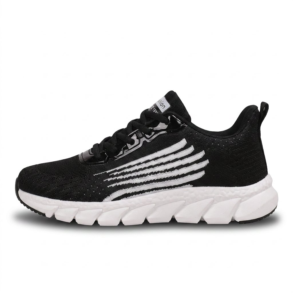 Strider — Sportlicher Mesh-Sneaker mit segmentierter Sohle