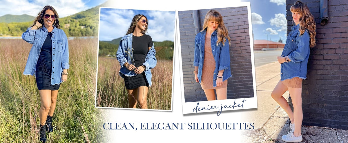 UrbanChic – Chaqueta vaquera con estilo para mujer