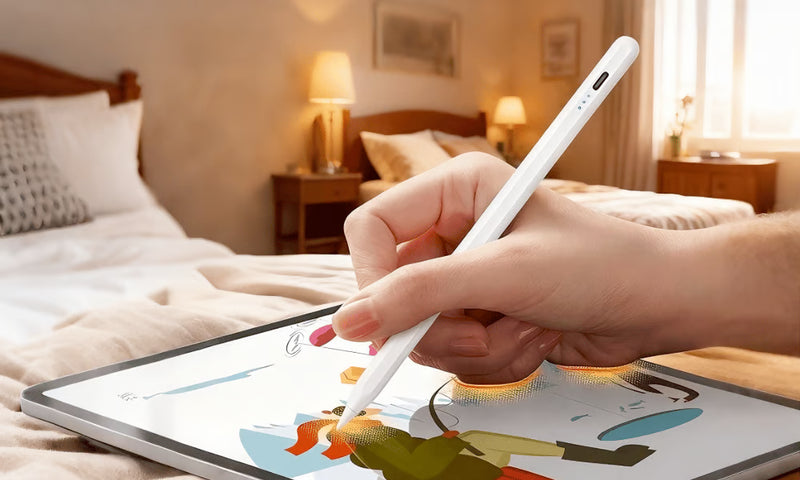 PixelGlide – Lápiz óptico magnético para iPad con rechazo de palma