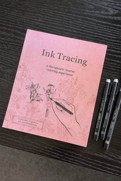 CalmLines – Libro de coloreado inverso terapéutico con páginas gruesas y fáciles de arrancar