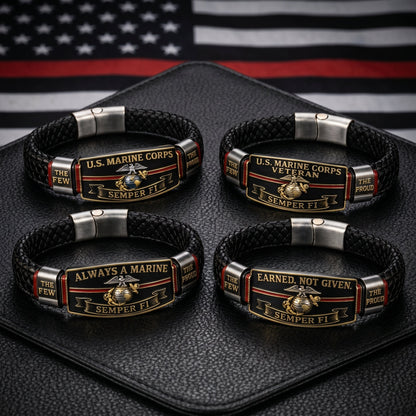 SemperValor – Pulsera Homenaje al Cuerpo de Marines de EE. UU.