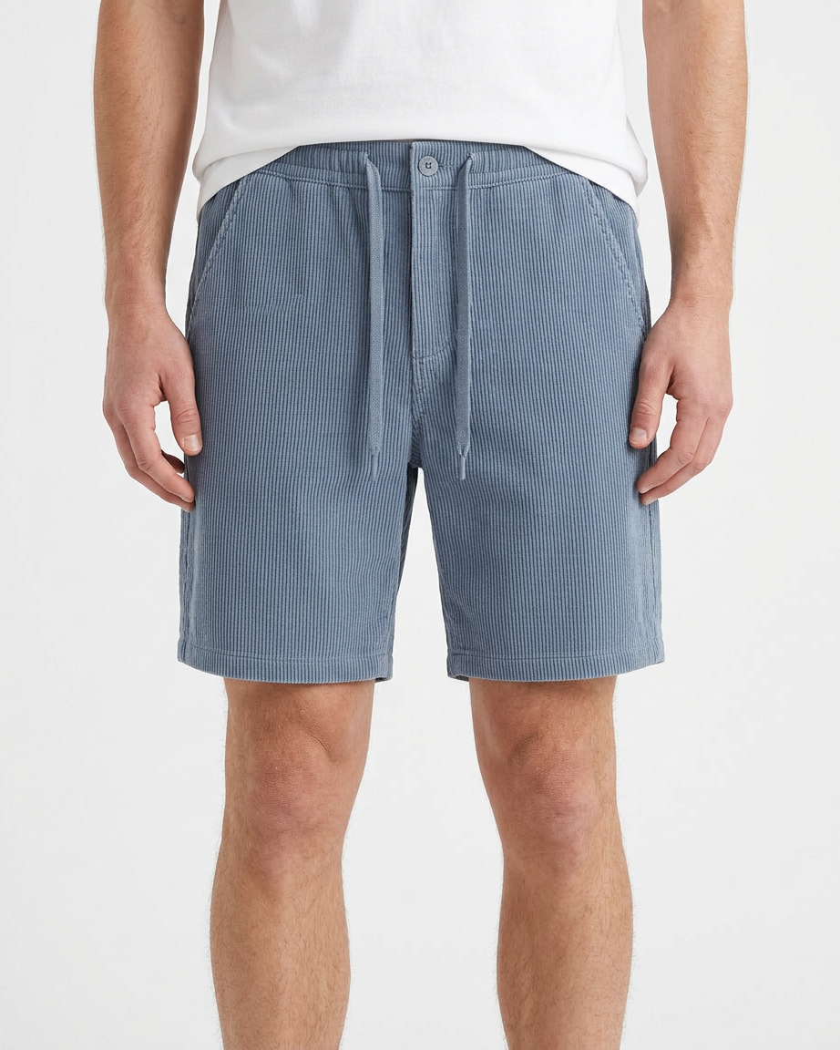 Ridgeline — Pantalones cortos cargo de pana para hombre