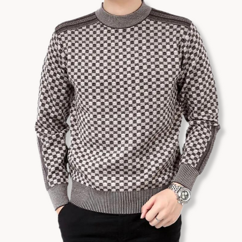 Raiden Pullover mit Muster | ALEVITA