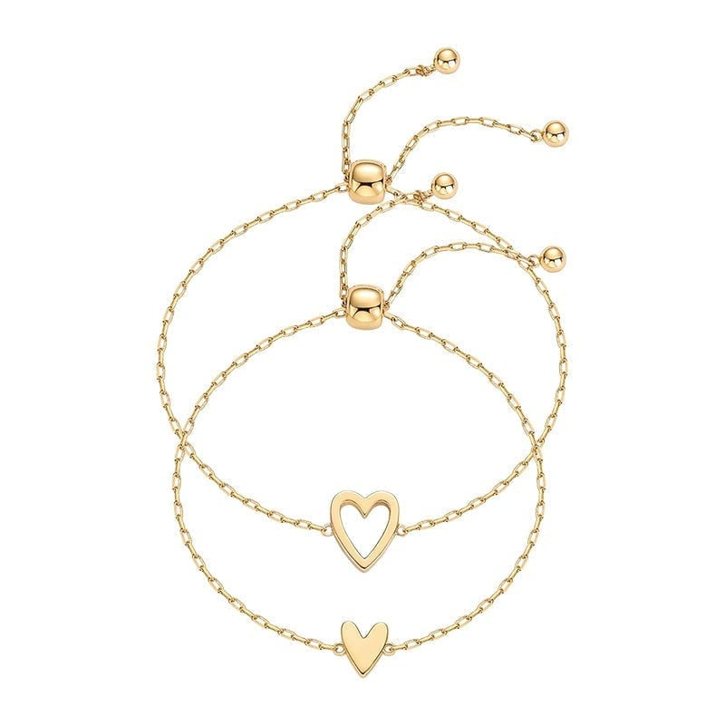 ForeverTies – Verstellbares Duo-Freundschaftsarmband-Set