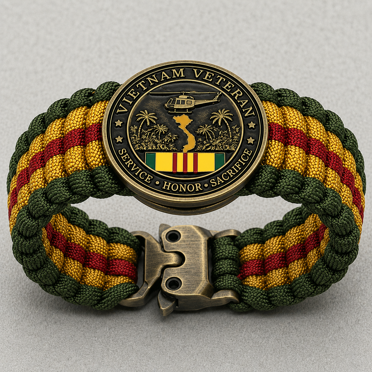 BraveBond – Vietnam-Veteran-Tribut-Überlebensarmband