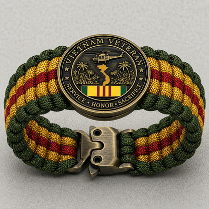 BraveBond – Vietnam-Veteran-Tribut-Überlebensarmband