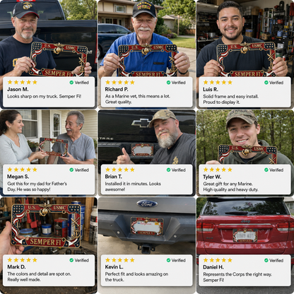 MarinePride – Semper Fi Chasis de Automóvil