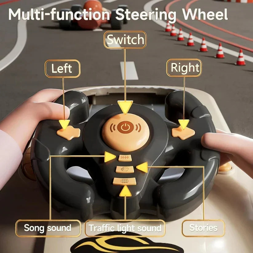RacePilot – Caja de juego con control de dirección