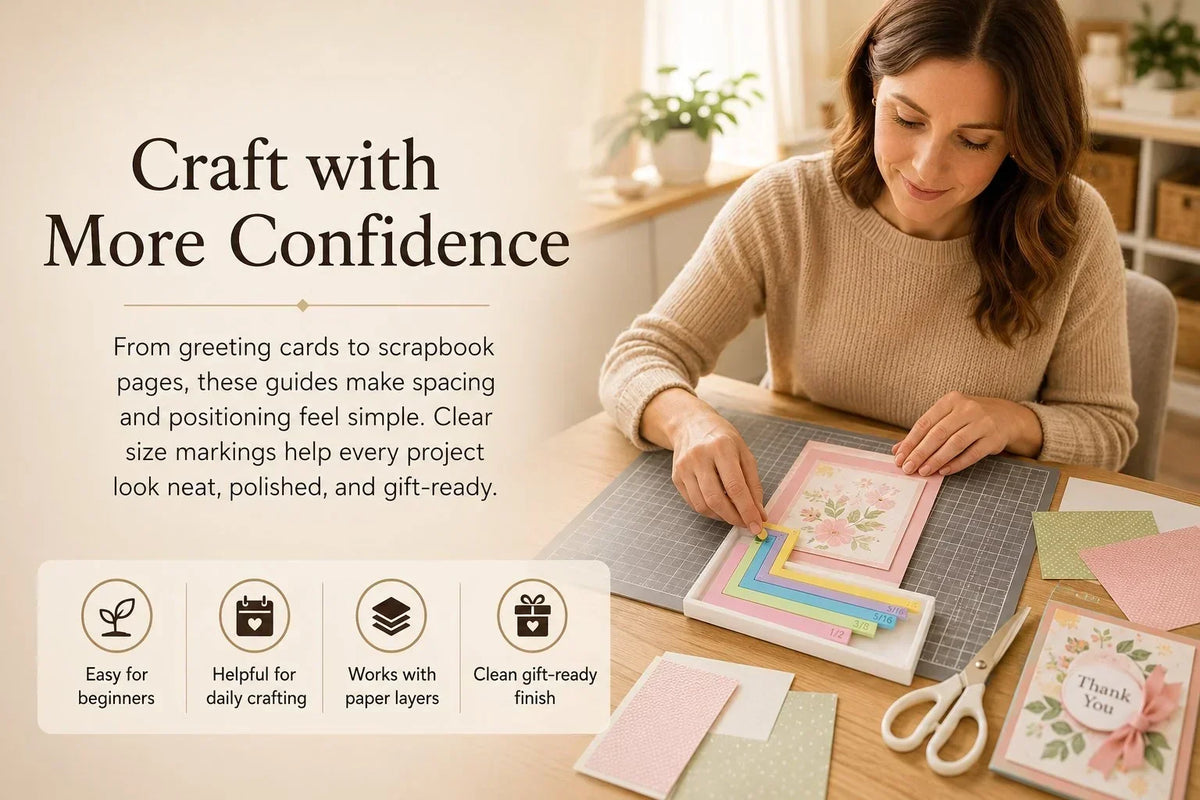 CraftAlign – Präzisions-Kartenführung-Set