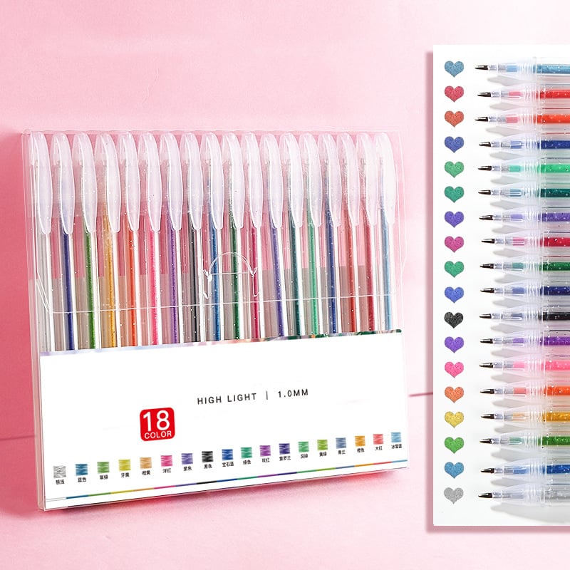 SparkWrite - Colección de bolígrafos de gel atrevidos y coloridos