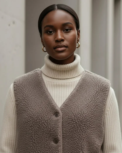 Solene™ – Pariser Wollstrickjacke für mühelose Eleganz
