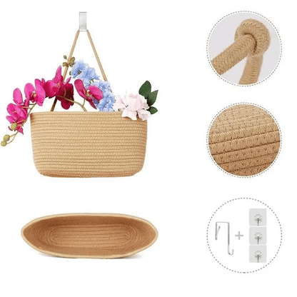 OrganizePro – Organizador colgante decorativo de 3 niveles
