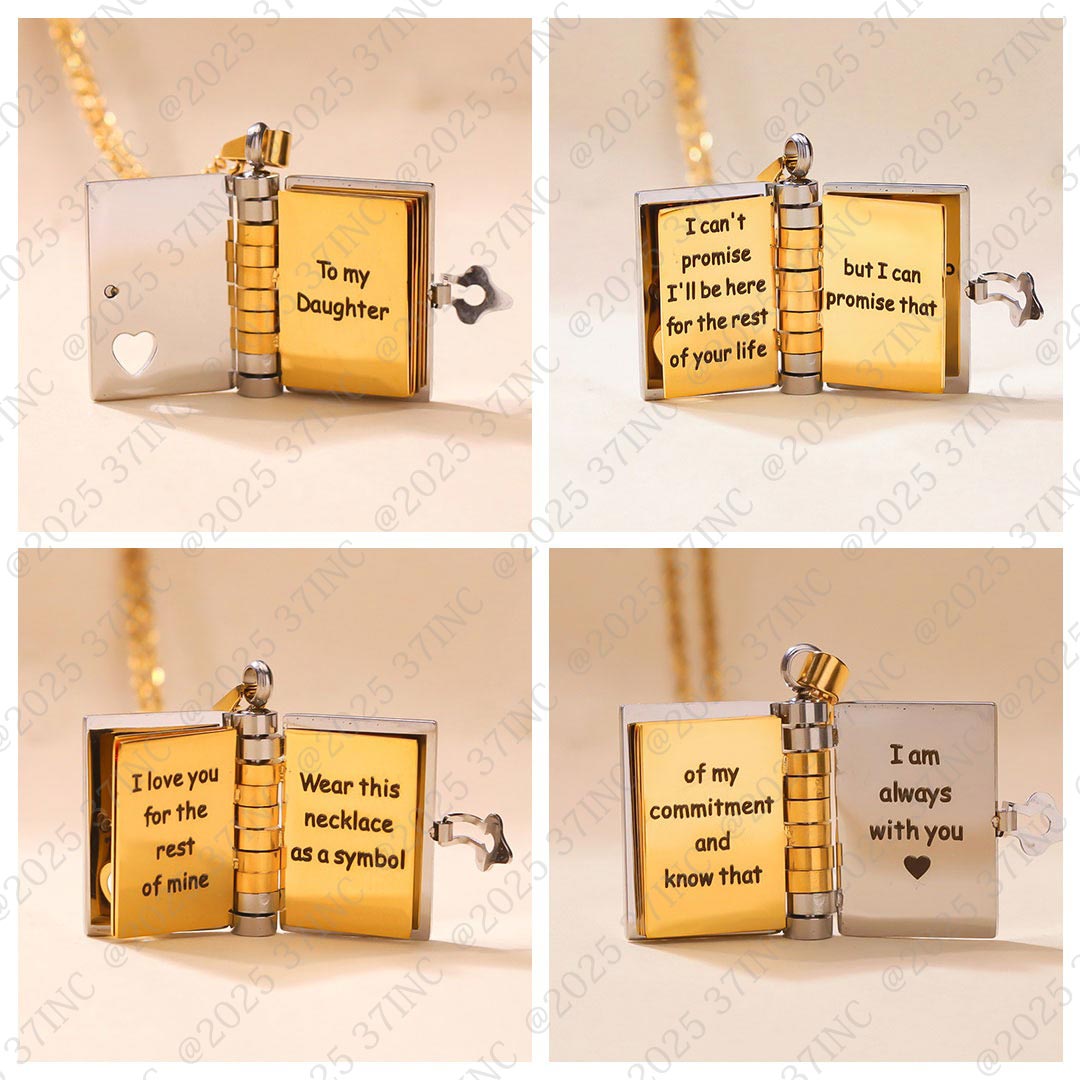 HeartWords - Collar Libro Abrible