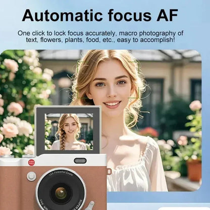 SnapFusion – Cámara digital 4K Ultra HD