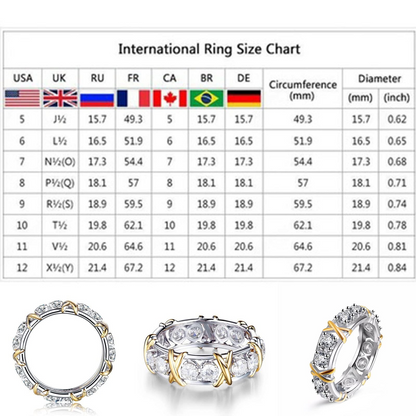 Moissanova – Anillo de Diamantes de Moissanita Magnetología