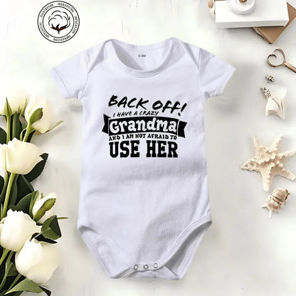 SnugglePrint – Traje de bebé con cita del abuelo